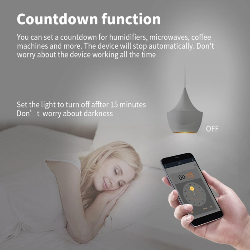 Tuya สมาร์ท Wifi สวิทช์ AC85-250V รีเลย์โมดูลรีโมทคอนโทรลไร้สาย Inching Self-Locking Timering Receiver