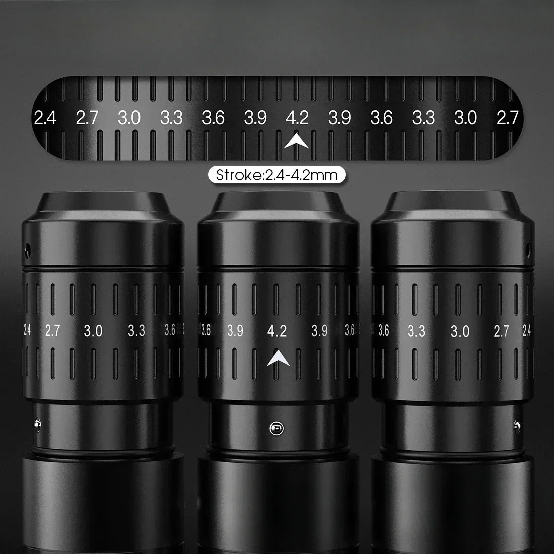 360 Degrees Stroke Adjustable Max 4.2mm Coreless Motor Tattoo Machine Pen Seven Length Option Permanent Makeup