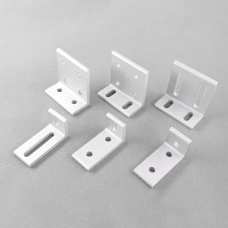 Aluminum Profile Vertical Right Angle Parts Connection  Irregular  Code  Fixture 1PCS