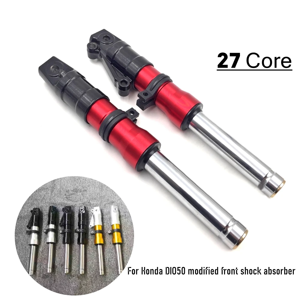 

For Honda DIO50 AF18 28 ZX 34 35 56 Z4 50cc Scooter Modified 310mm 370mm 27 Core CNC High-quality Motorcycle Front Fork Shock