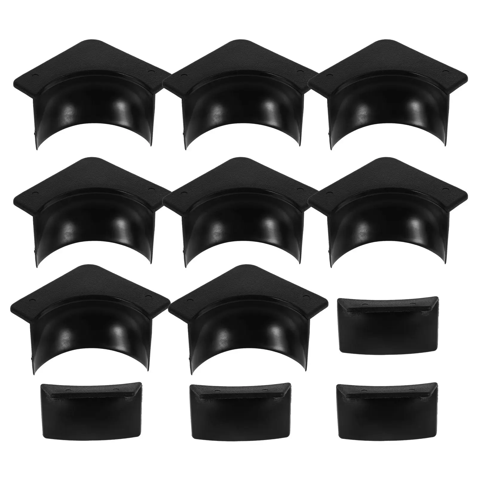 2Sets Pool Table Insert Set Plastic Billiard Hole Liners Pool Table Corner Side Mats Replacement Parts Portable Home Play