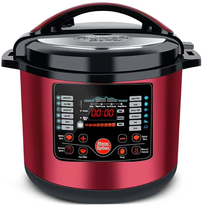 

Wholesale Cheap Stainless Steel Commercial Large Electric Pressure Cooker New Arrival Safe and Healthy Manufactured in China