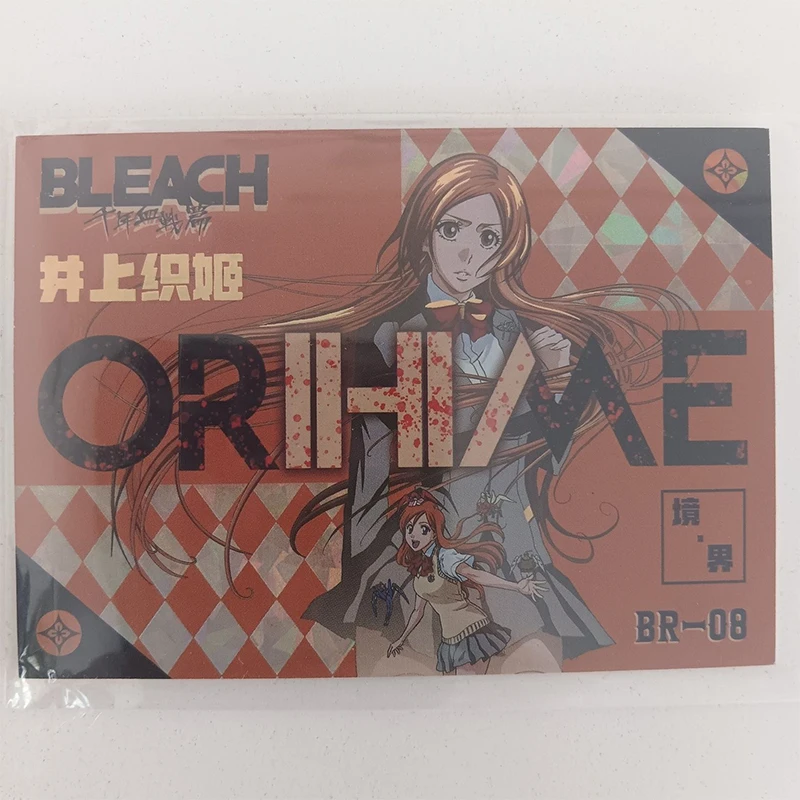 Anime Bleach BR Cards Kurosaki Ichigo Inoue Orihime Unohana Retsu Jushiro Ukitake Collectible Card Christmas Birthday Gifts Toys