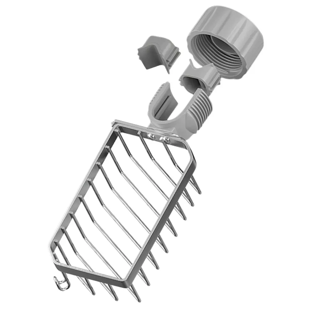 

Stainless Steel Sink Rack for Kitchen Accessories Sponge Steel Ball Drain Holder Faucet Drying Storage Houseware