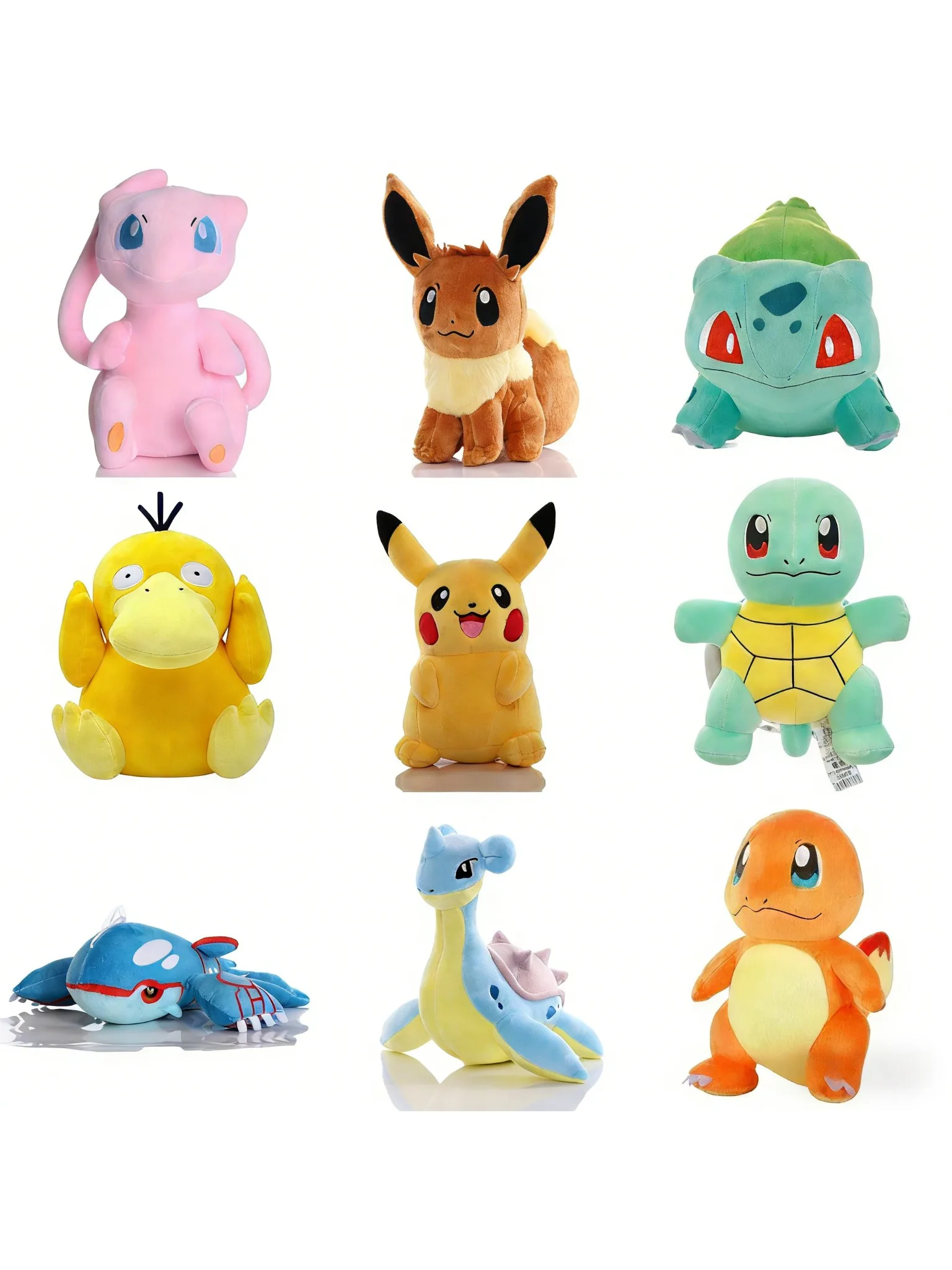 Nieuwe Pokemon Stuff Pluche Speelgoed Kawaii Pikachu Pichu Charmander Squirtle Psyduck Anime Zachte Poppen Pop Kinderen Verjaardag Kerstcadeau - afbeelding 2