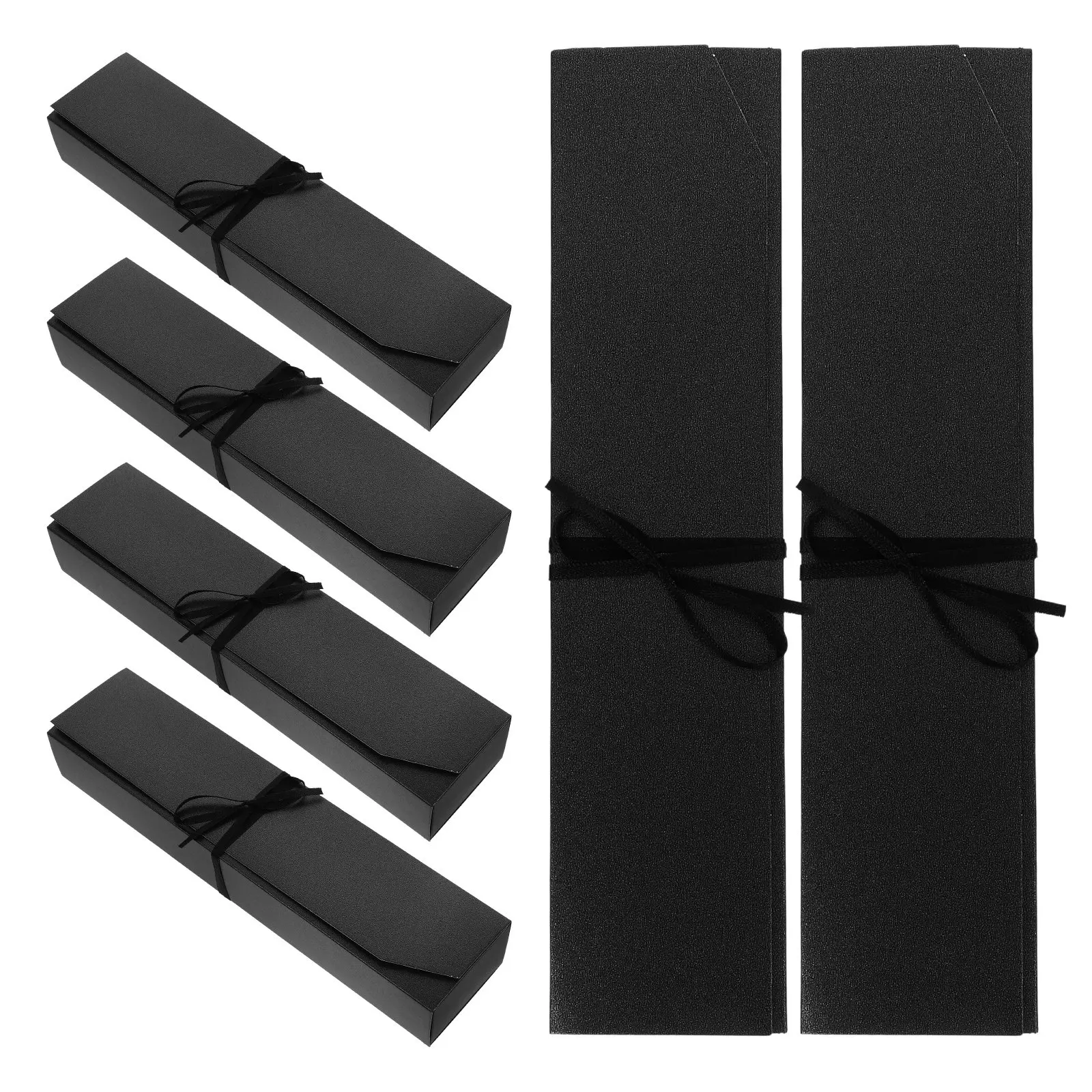 6Pcs Gourmet Truffle Boxes Empty Chocolate Packaging Boxes Elegant 6-Grid Design for Truffles Chocolates Macarons Gift Favor Box