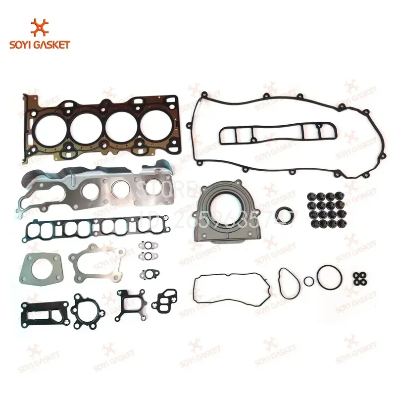 for L3Y7 CX7 2.3T Engine Overhaul Kit with Curved Rear Exhaust Manifold Pad Kit High Quality Original Factory Parts