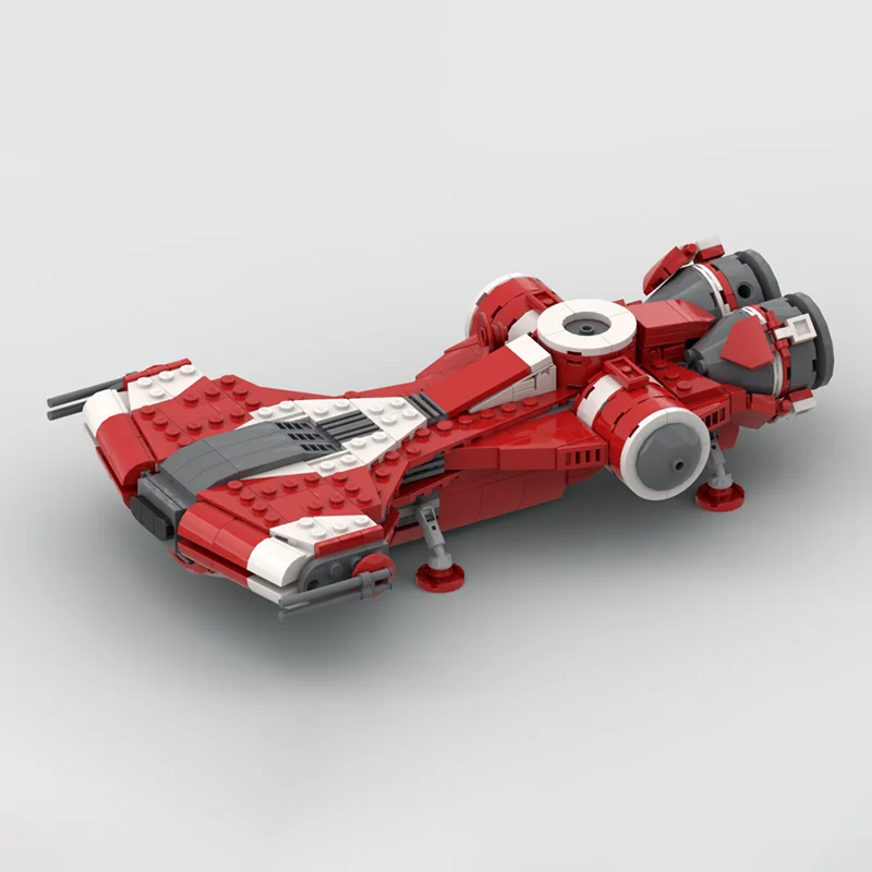 

498 шт. знаменитый космический фильм Rendili Defender-Class Light Corvette модель DIY творческие идеи детские игрушки в сборе головоломка подарок на день рождения