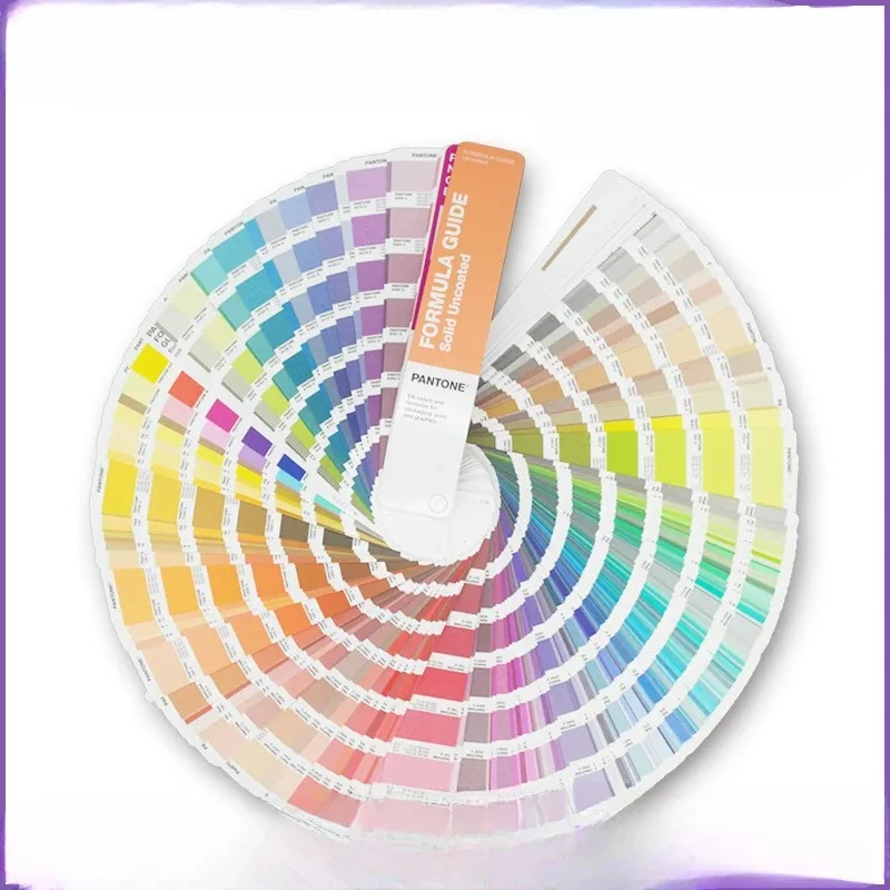 2022 New Version Pantone Formula Uncoated Color Guide Card GP1601B for Professional Printing and Coating with 2390 Colors