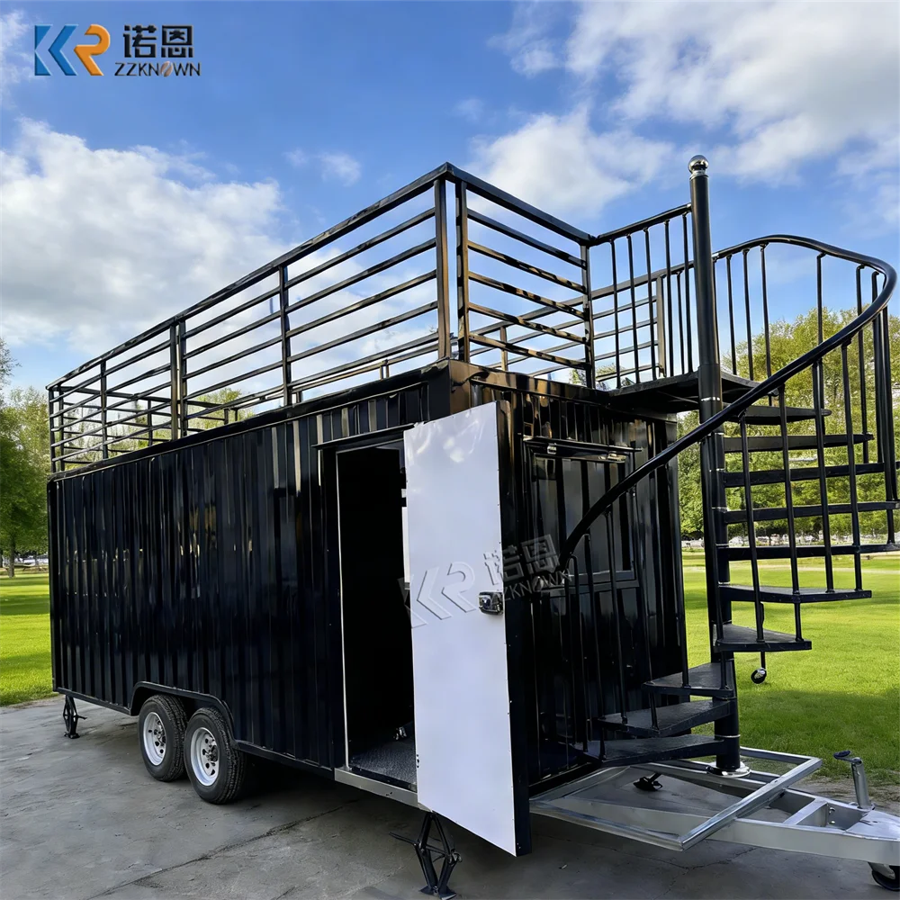 

Modular Container House Flat Pack Containers Coffee Shop Kiosk Prefabricated Restaurant Container Bar Restaurant For Catering
