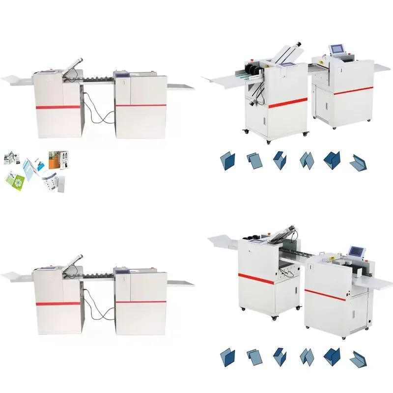2026 CE Automatic Electric Digital Invoice Paper Creaser Perforating Machine Paper Creasing Folding Machine Paper Sheet