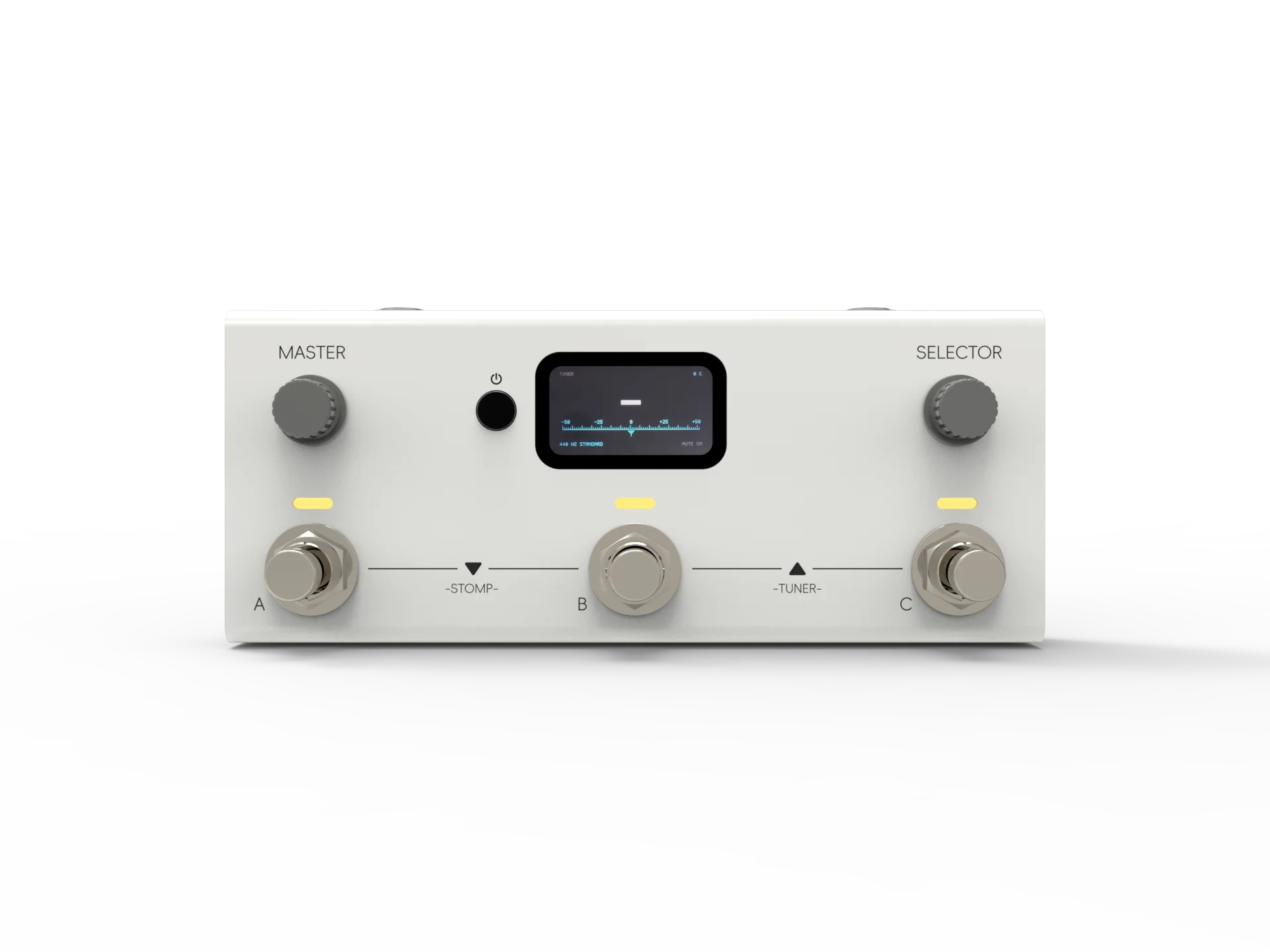 LIVTRA MOSAIC Multi-FX Pedal – 3-Switch, 30 Amps/Cabs, IR/NAM, USB-C Audio, AI Stem & Drums, 8H Battery