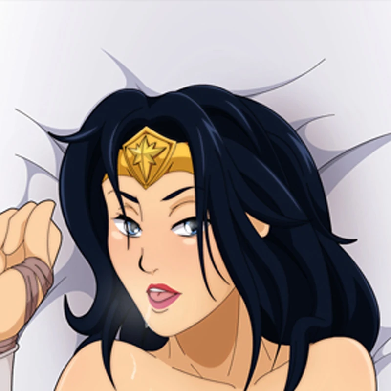 Diana Prince Anime Dakimakura Pillow Cover Double Sided Print Hugging Body Pillow Case Multi Size 120-180cm