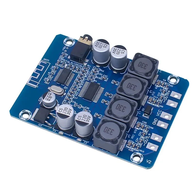 TPA3118 DC 8-26V 2x30W Placa de Circuito de Audio Digital Estéreo Bluetooth para Proyectos DIY, Juguetes y Modelismo