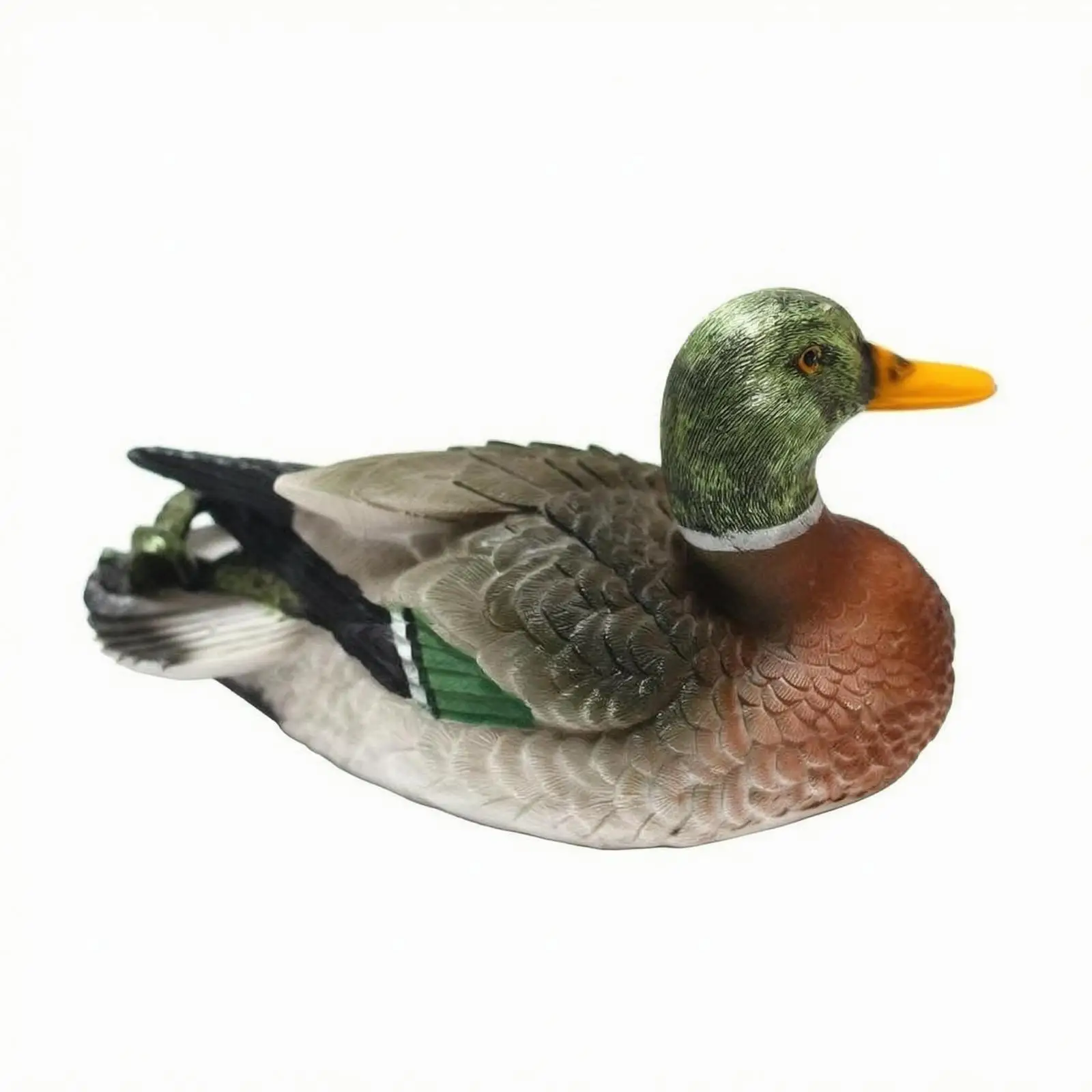 Floating Duck Ornament Realistic Floating Duck Sculpture Pond