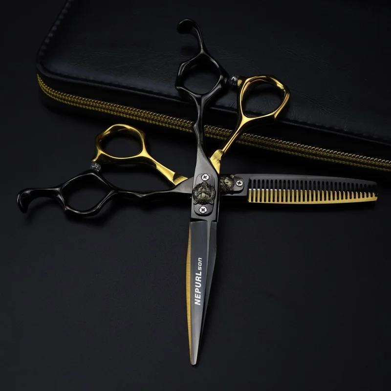 

Sharp Blade Professional Hair Scissors 6.0 Salon Hair Cutting Shears Barber Scissors Hair Professional Hairdressing Scissors