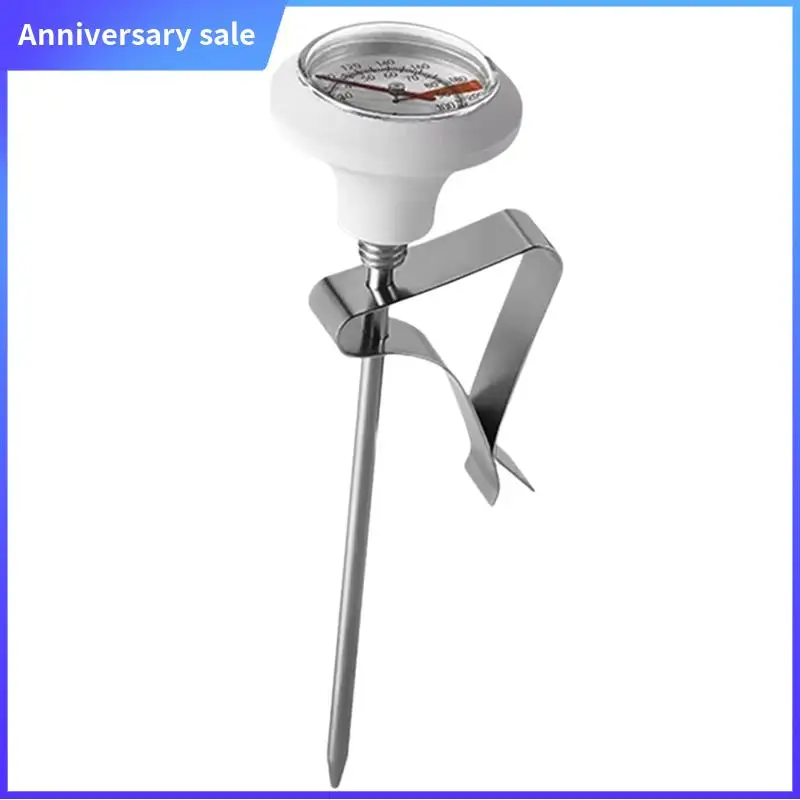 

A75P-Milk Foam Thermometer Pointer Thermometer Pour-Over Coffee Mechanical Thermometer Cafe Tool Kitchen Accessories