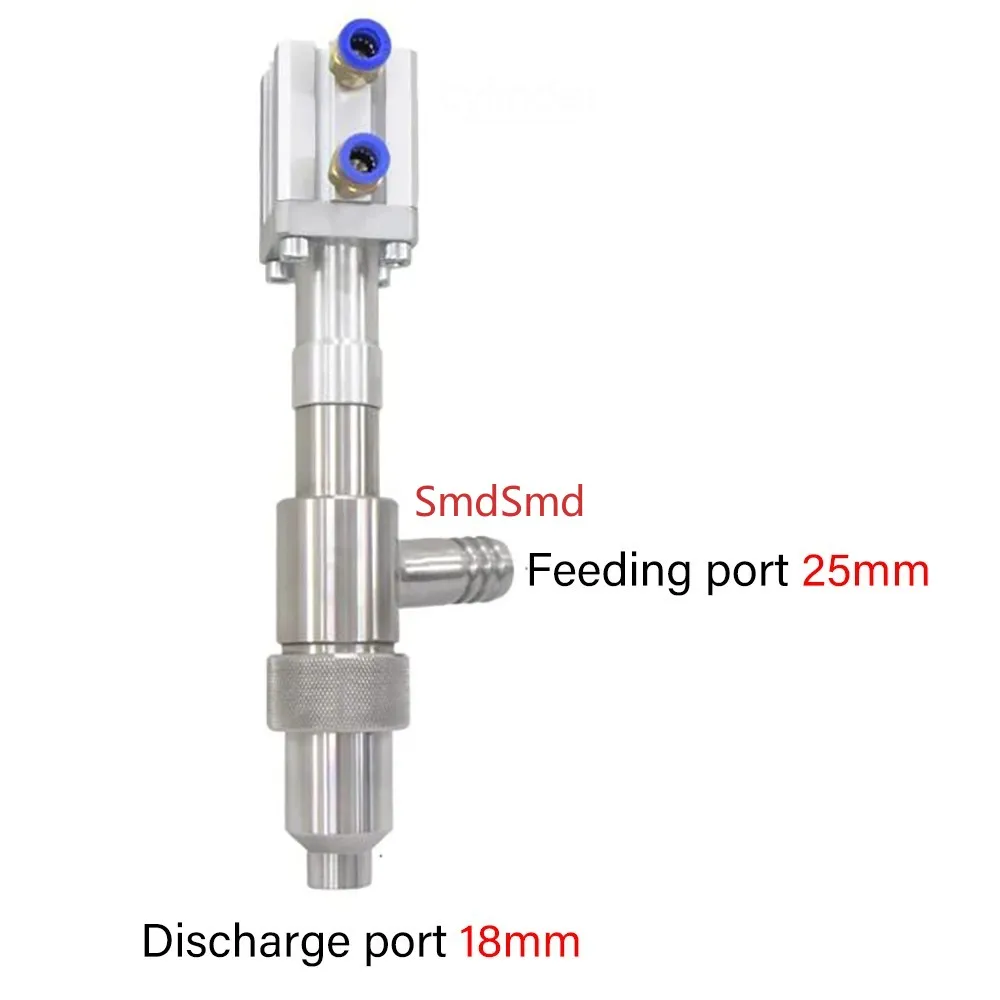 Anti Drip Pneumatic Filling Head 304 Stainless Steel Filling Valve Discharge Nozzle Accessories of Liquid Paste Filling Machine
