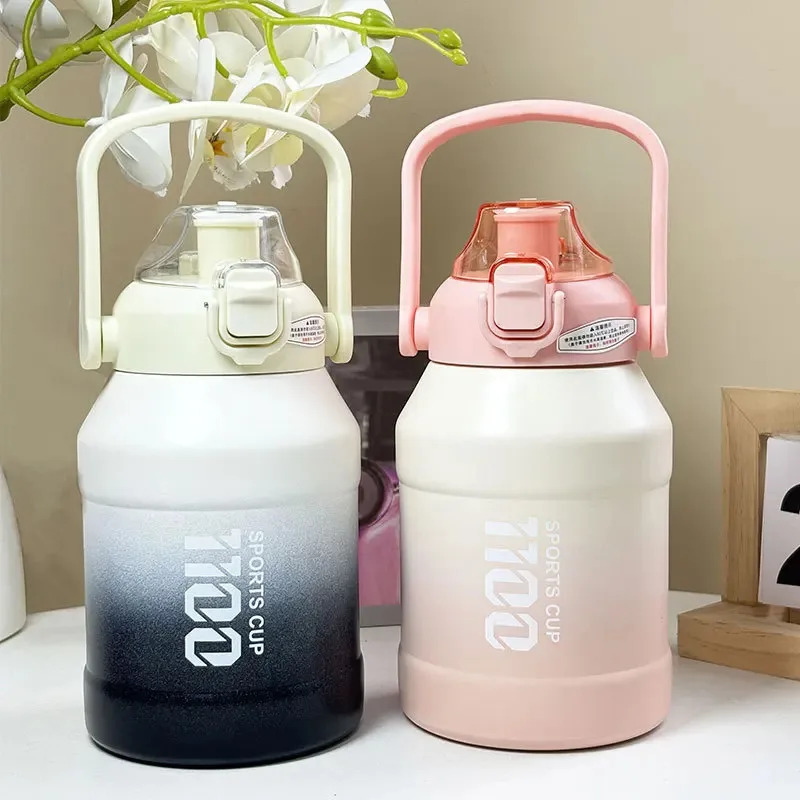 

Изолированная спортивная бутылка для воды из нержавеющей стали 316, вакуумная дорожная кружка для горячих холодных напитков, уличный термос