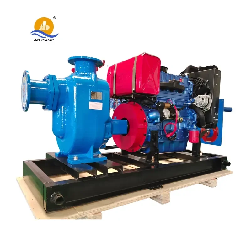 custom High Pressure Self Priming Centrifugal Oil Transfer Pump with Trailer