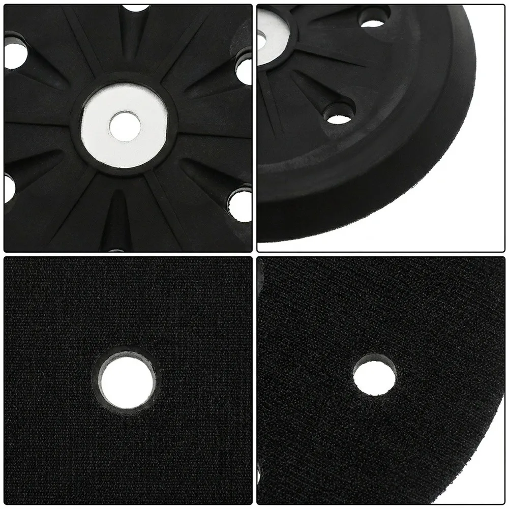 6 Hole 6 Inch Flocking Polishing Disc Made for sx E 425 XL for sx E 450 SXE 450 TurboTec Sanding Tools Soft Foam Backing Pad