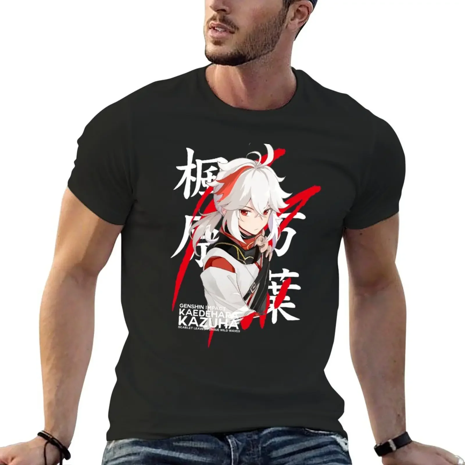 Genshin Impact - Kaedehara Kazuha Classic T-Shirt new edition cotton graphic tees essential t shirt clothing for men