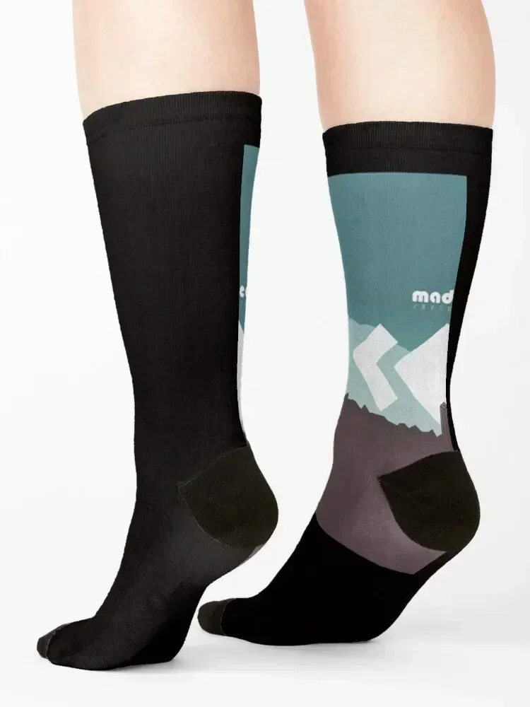Madeon Logo - Adventure Socks custom sports valentine gift ideas with print christmas gifts Socks For Girls Men's