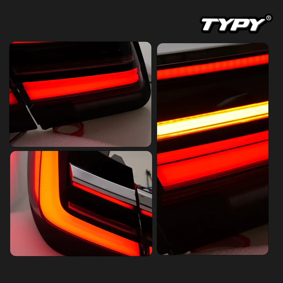 Car LED Taillights For BMW 7 Series 2009-2015 F01 F02 Upgraded To G12 Style Taillights Plug And Play Car Accessories