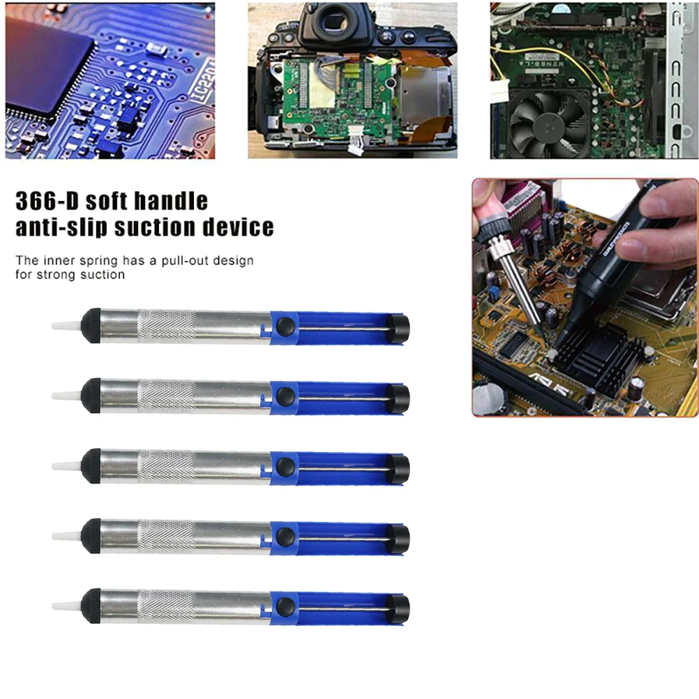 10 Pcs Suction Pump Solder Tool Desoldering Sucker Suckers Tin Removing Extractor Pen Remover