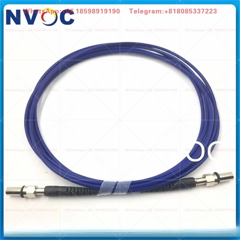 1M Armored Fiber Patch Cord 1000um Silica Metal Ferrule MM VIS-NIR Optimized 400-2200nm 0.22NA FC ST SMA905 Connector