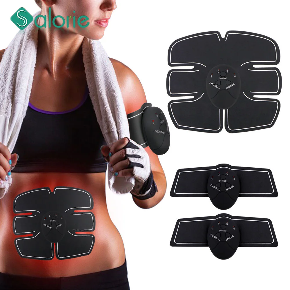 EMS Muscle Stimulator Fitness Lifting Buttock Abdominal Trainer Weight Loss Body Slimming Massage Dropshipping New Arrival