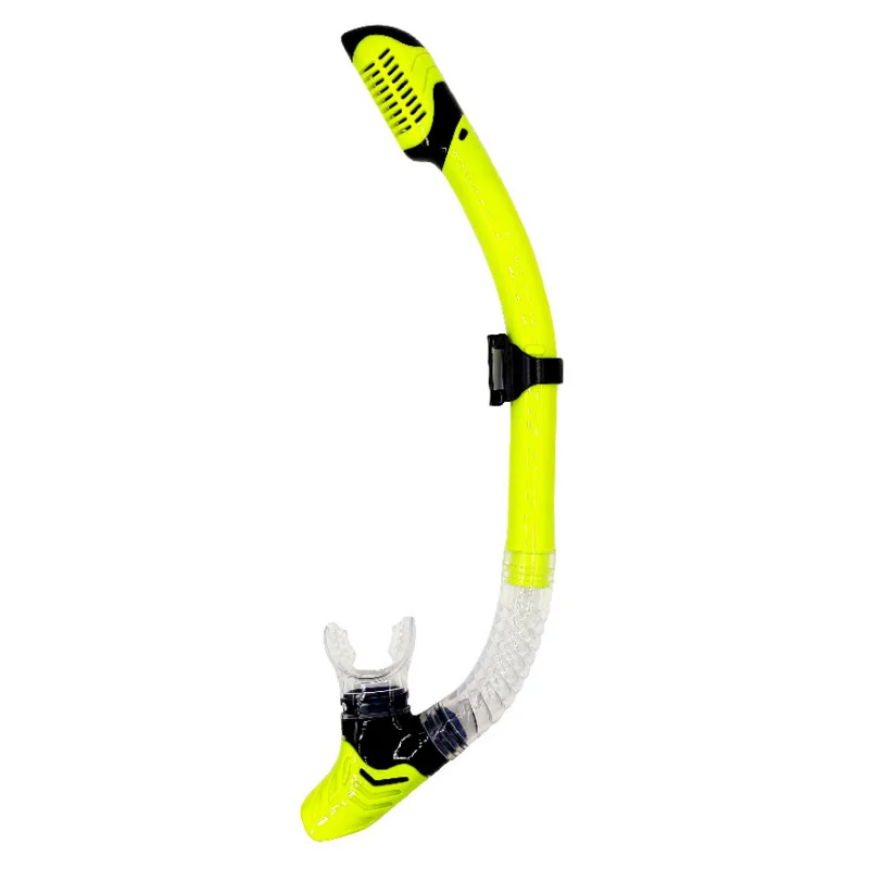 Tubo De Snorkel Seco Completo, equipamento De Natação De Mergulho, tubo De Respiração Subaquática, Mergulho De Natação, Guarda De Respingo, Válvula Superior, Produto Comestível, Silicone