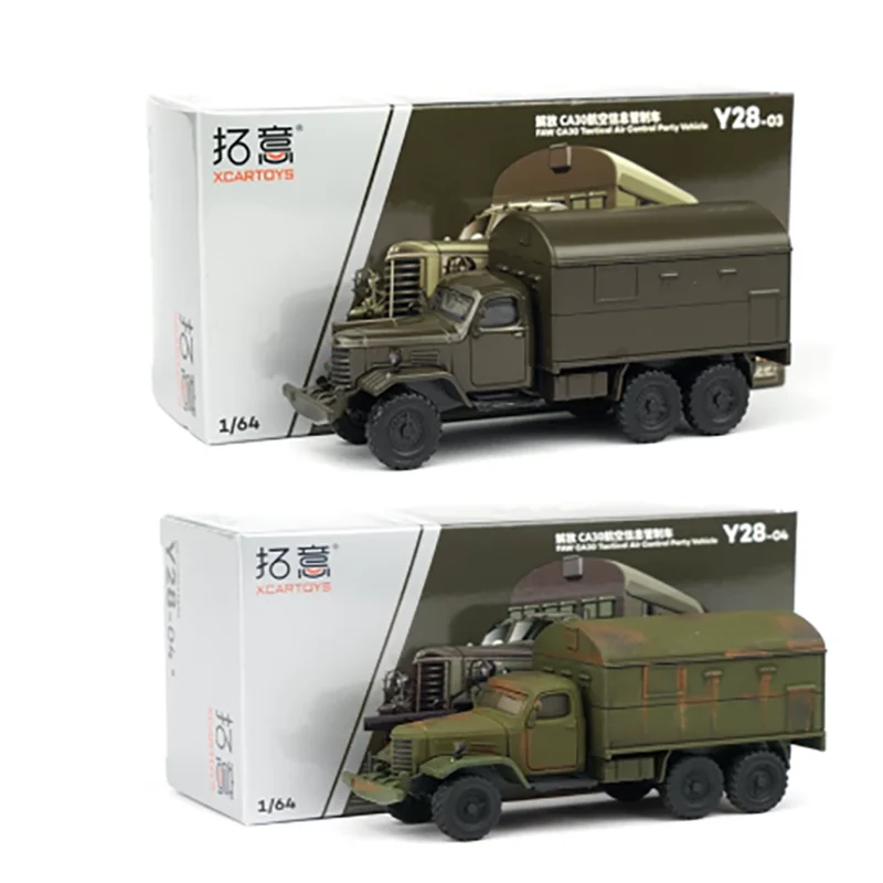 

XCARTOYS 1/64 Scale CA30 Jiefang Truck Alloy Aviation Information Vehicle Model Simulation Toy Gift Static Display