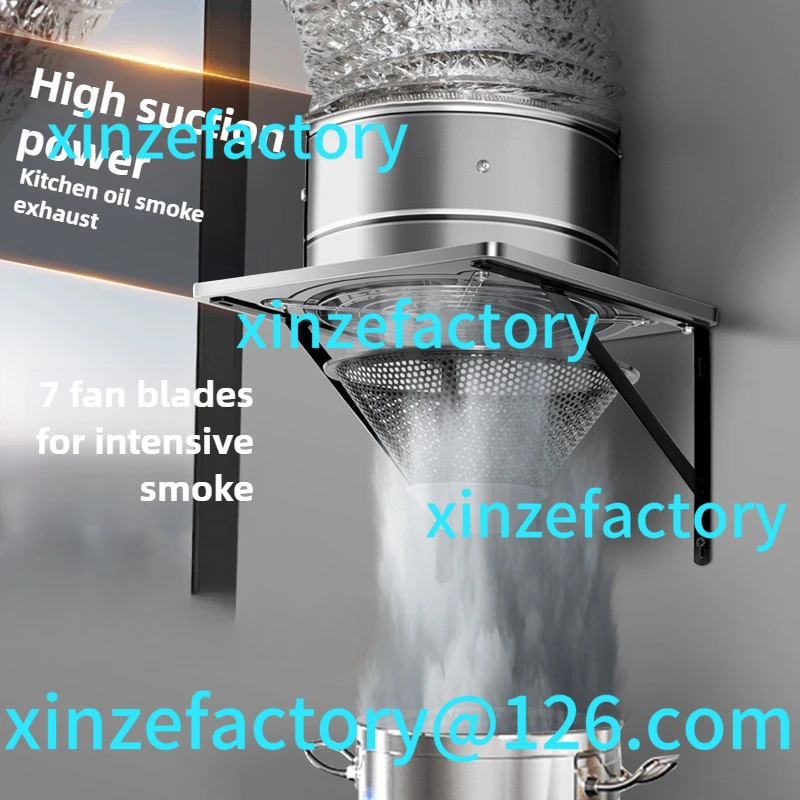 

Customizable 6/8Inch Ventilation Fan Exhaust Air Blower High Speed Bathroom