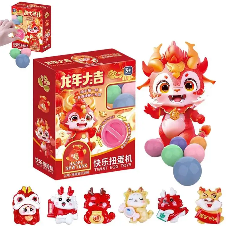 

New Year Prizes Toy Claw Machine Dragon Toy Machine Funny Creative Interesting New Year Egg Machine With Trendy Stuff For Kids