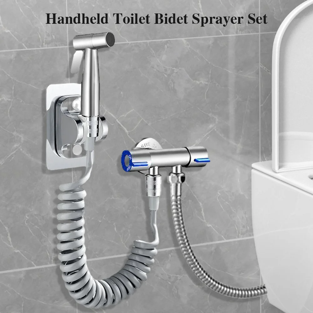 Handheld Bidet Toilet Sprayer Toilet Shower Watering For Hygienic Shower 304 Stainless Steel Faucet Bathroom Self Cleaning