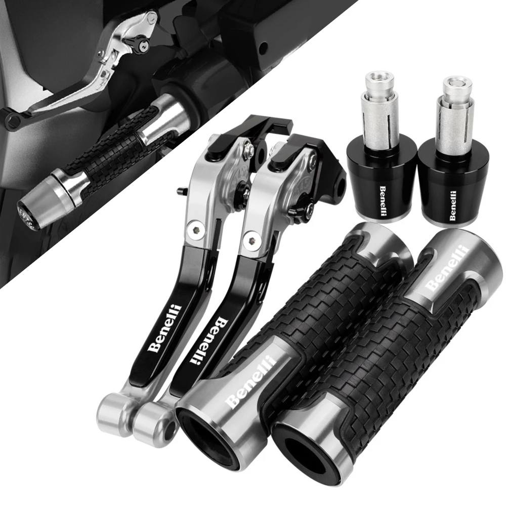 For Benelli TNT300 TNT600 BN600 BN302 TNT 302 600 Motorcycle Extendable Adjustable Brake Clutch Levers Handlebar Grips Ends