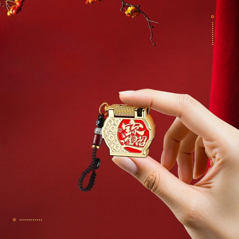 Trendy and Fashionable Lighters, High-end Personalized Voice Controlled Retro Coal oil Lighters, High-value Men's Gifts