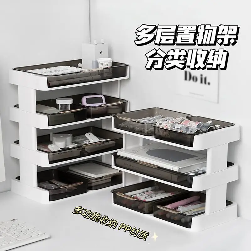 

Creative Desktop Bookshelf Storage Rack Household Desk Storage Rack Student Desk Small Simple Multi-layer Bookshelf Storage Rack