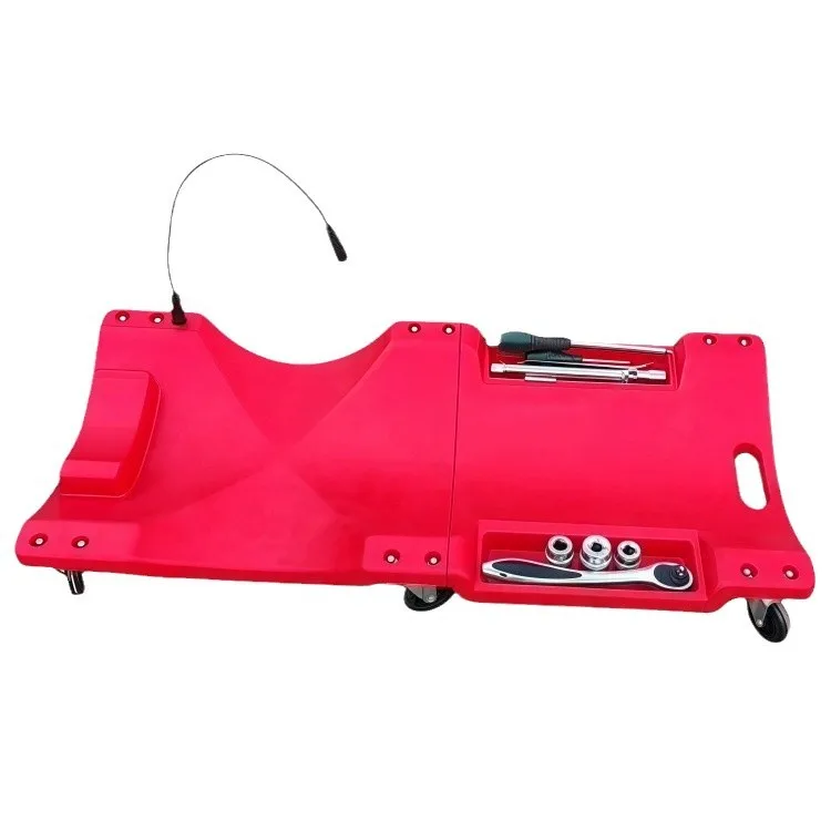 Multifunctional Plastic Lying Board 40-inch Thickened Pulley Sleeping Board Splicing Type Underbody Maintenance Vehicle