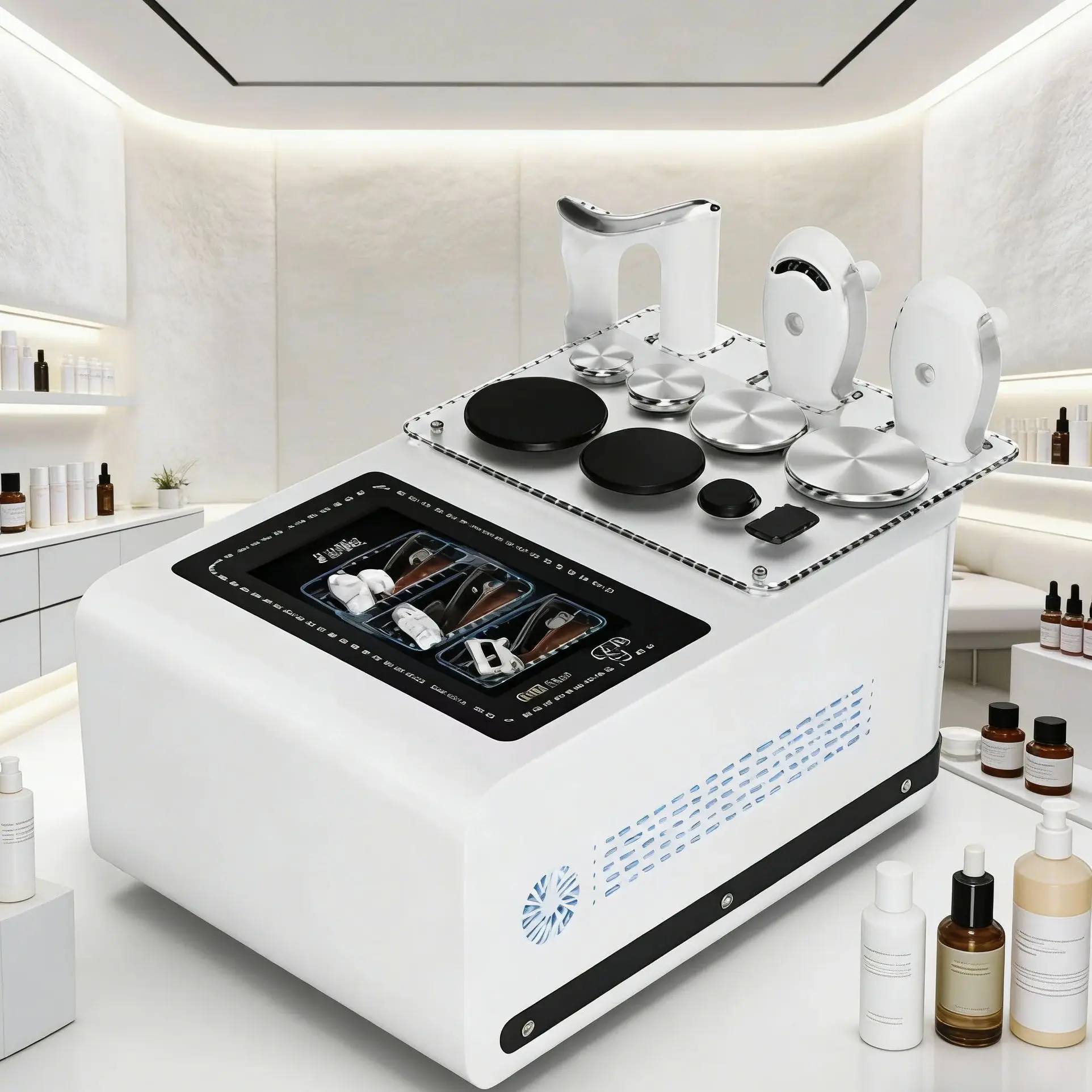 

Wholesal price 448k rf slimming machine 448k physical therapy slimming machine face lifting therapy machine for beauty salon