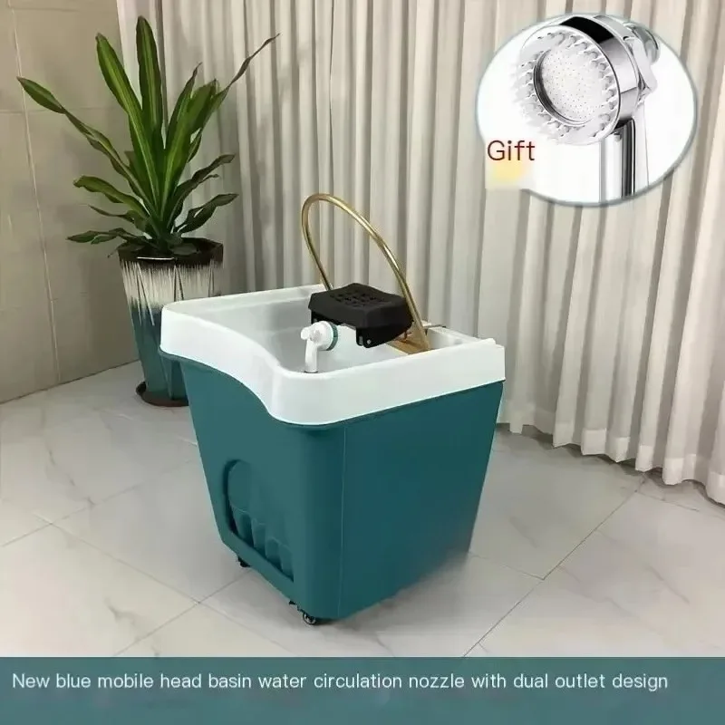 خزان الشامبو غسل كرسي نقل البخار رئيس سبا تداول المياه رئيس العلاج بالشعر Krzeslo Szampon معدات الصالون MQ50SC