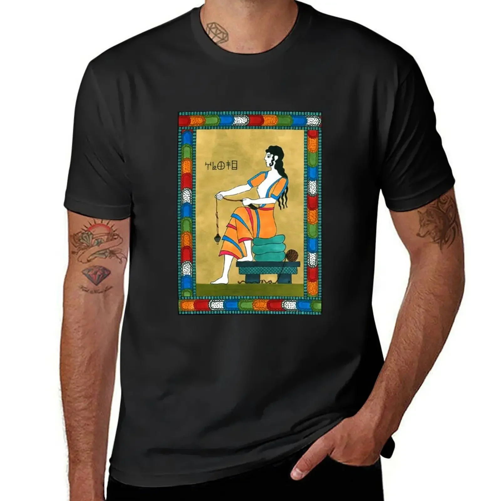 10 Fate from The Minoan Tarot T-Shirt clothes graphic tee shirt mens designer t shirt