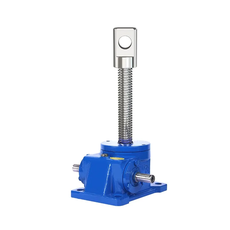 Heavy Duty Worm Gear Lifter Manual Electric Screw Jack Elevator Worm Drive Lifting Hoist  and  Wheel Lead Screw Raising