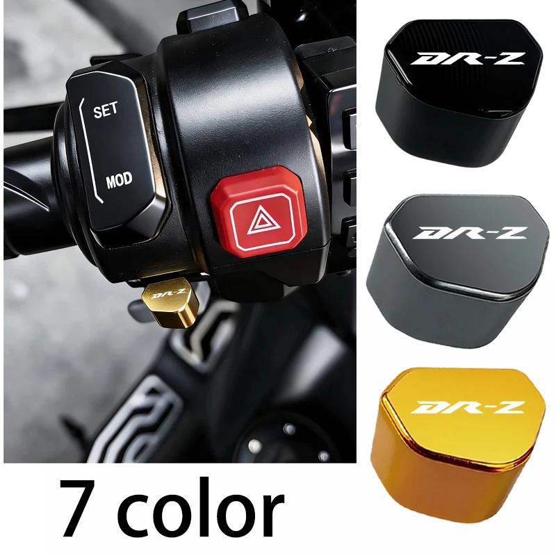 

Mototcycle CNC Switch Button Turn Signal Switch Key cap For Suzuki DR-Z DR-Z400SM DRZ 400SM DRZ400 SM 2005-2026 Accessories