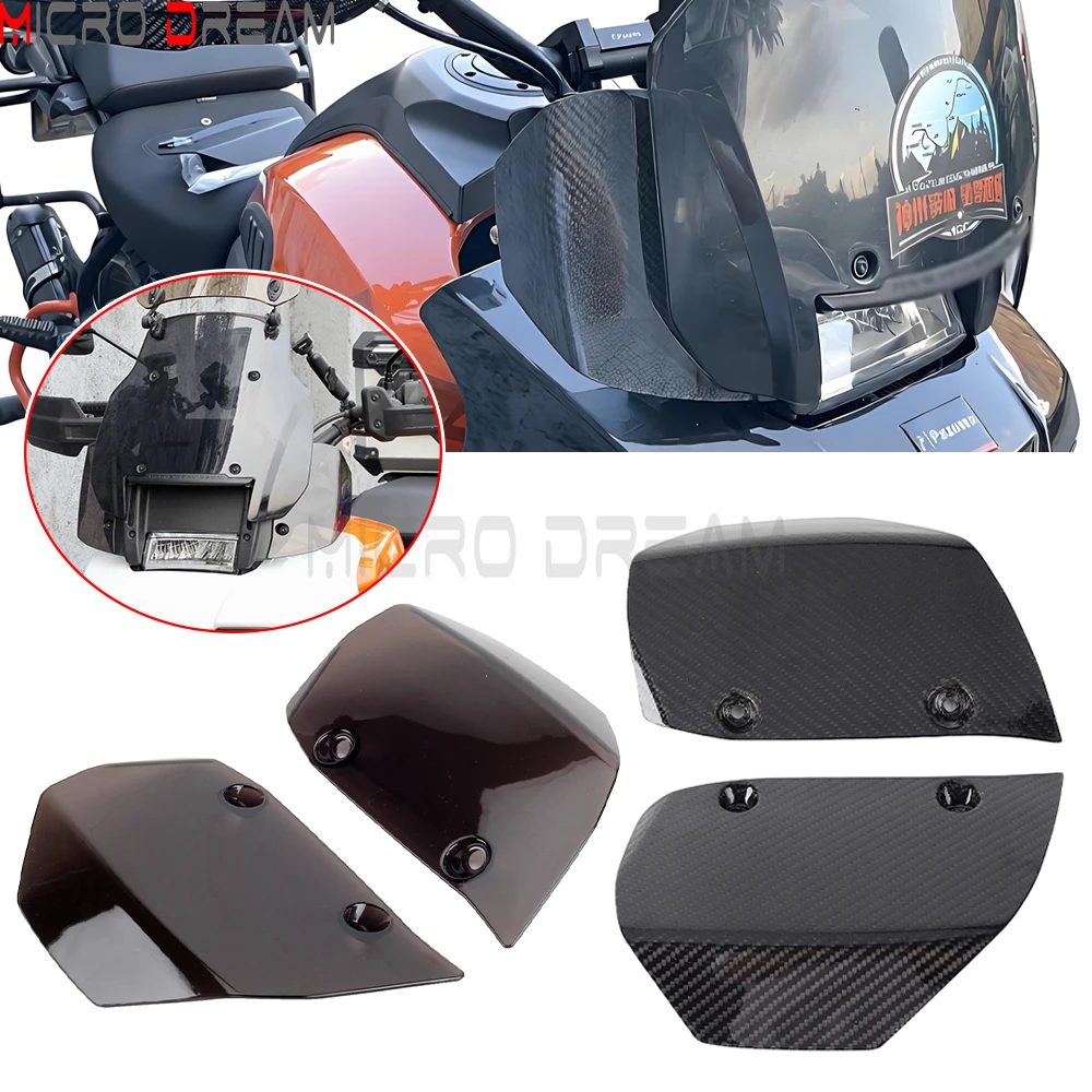 For Harley Pan America 1250 RA1250 Special RA1250S 2021-2026 1250 CVO 2026 Motorcycle Side Widened Screens Windshield Windscreen