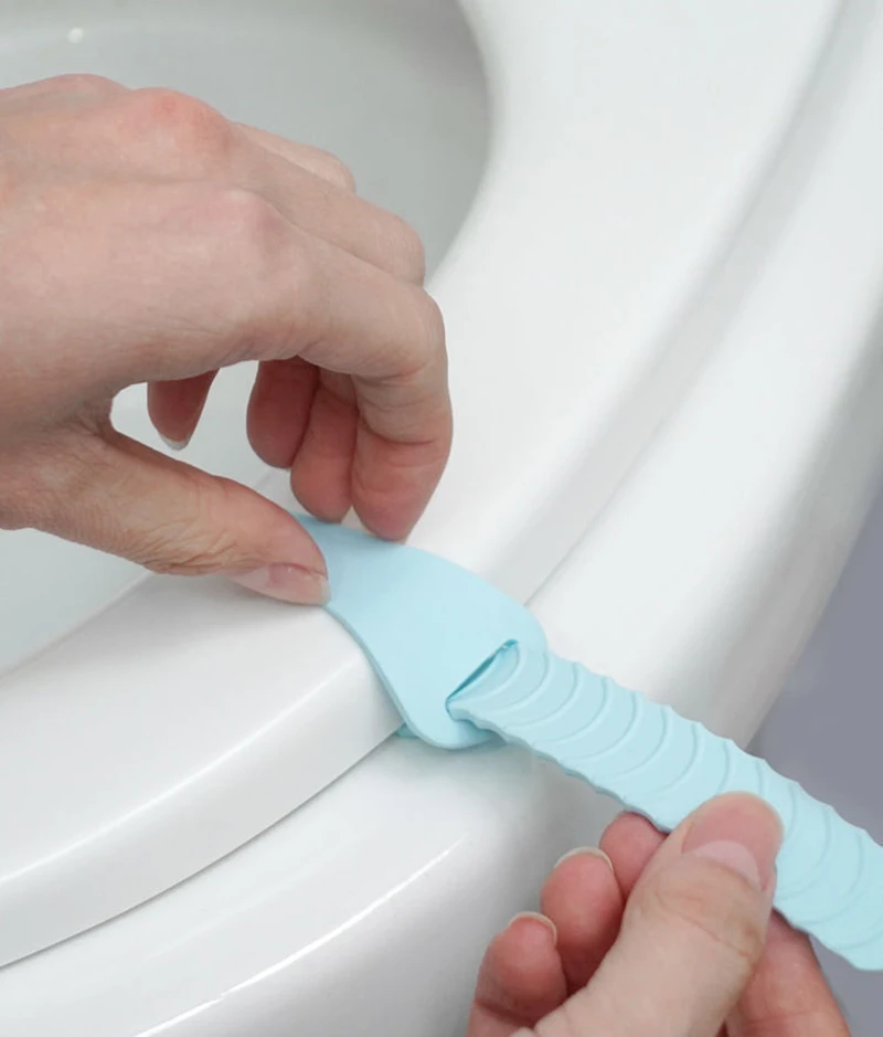 Multifunction Toilet Seat Lifter Handle Silicone Toilet Lifting Device Avoid Touching Toilet Lid Handle Lifter WC Accessories