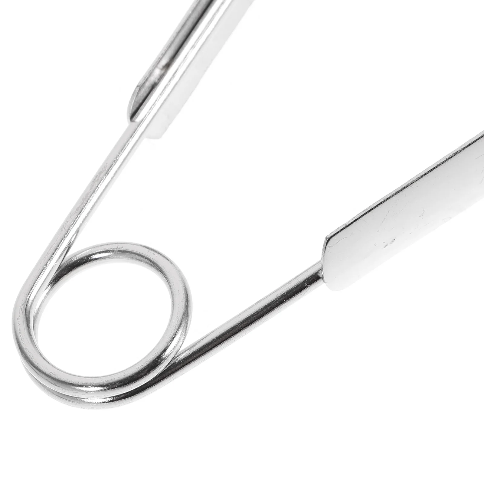 

3pcs Stainless Steel Spring Food Clamp Compact Kitchen Serving Tongs Snail Escargot Shellfish Tool Multi-Function Serving Clip