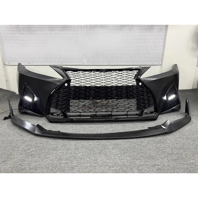 

Передний бампер в сборе, передняя губа для Lexus IS300 IS250 06-12, модифицированный комплект кузова, автомобильные аксессуары