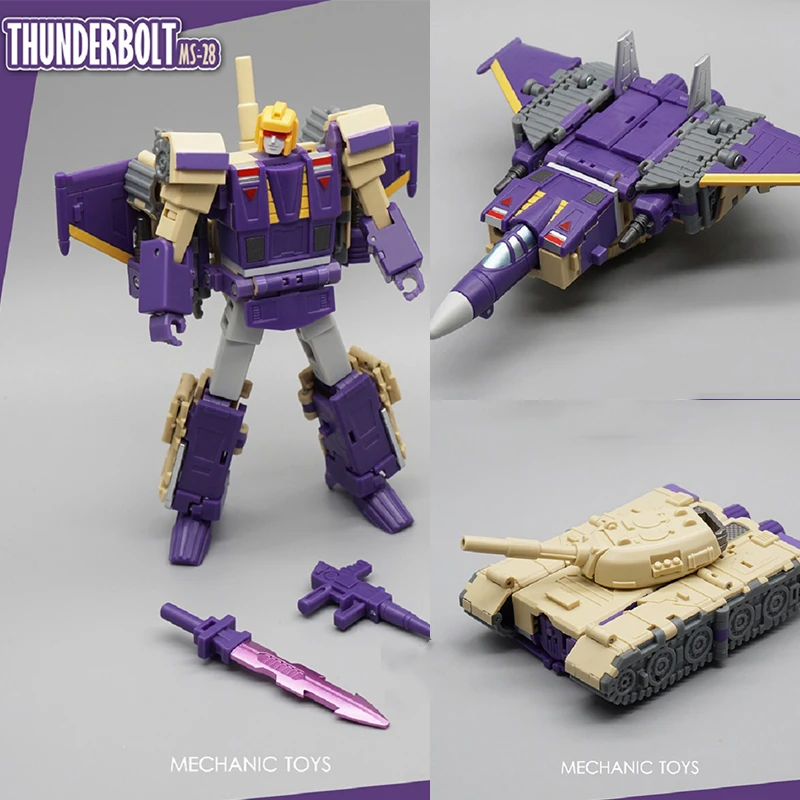 MFT MS-18 IRON SKY MS-27 POISON ottano MS-28 Thunderbplt Blitzwing MS-18C Three Warriors Action Figure Robot con scatola in magazzino